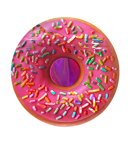 12-Pack Donut-Themed Gift Box Set – Rainbow Sprinkles Design