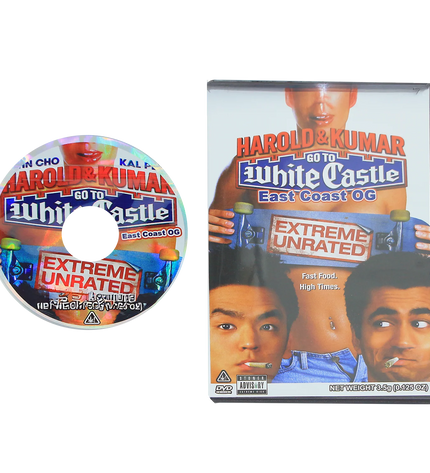 5-Pack 3.5g DVD Case & Mylar Bag Combo – Castle-Inspired Design