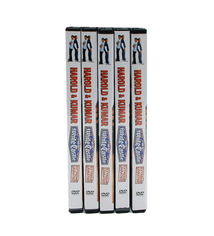 5-Pack 3.5g DVD Case & Mylar Bag Combo – Castle-Inspired Design