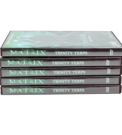 5-Pack 3.5g DVD Case & Mylar Bag Combo – Futuristic Design