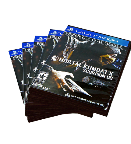 5-Pack 3.5g DVD Case & Mylar Bag Combo – Warrior Action Design