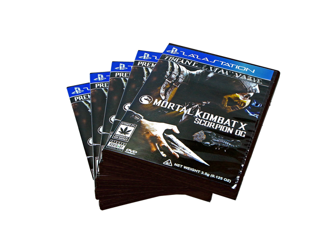 5-Pack 3.5g DVD Case & Mylar Bag Combo – Warrior Action Design