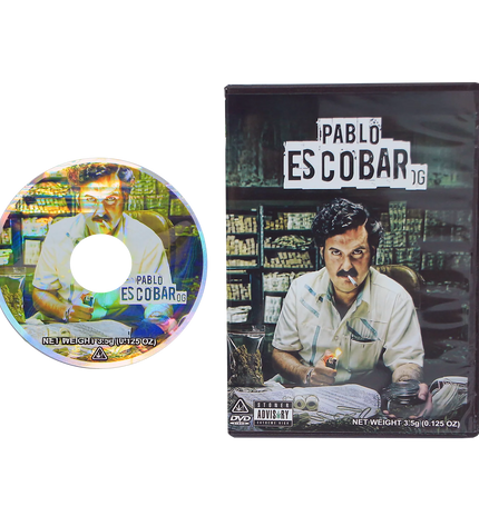 5-Pack 3.5g DVD Case & Mylar Bag Combo – Vintage Portrait Design