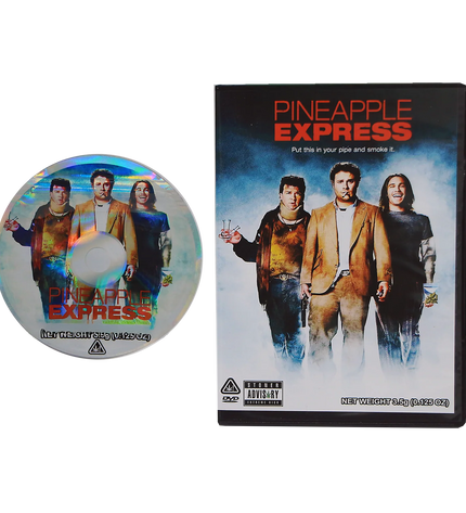 5-Pack 3.5g DVD Case & Mylar Bag Combo – Pineapple Design