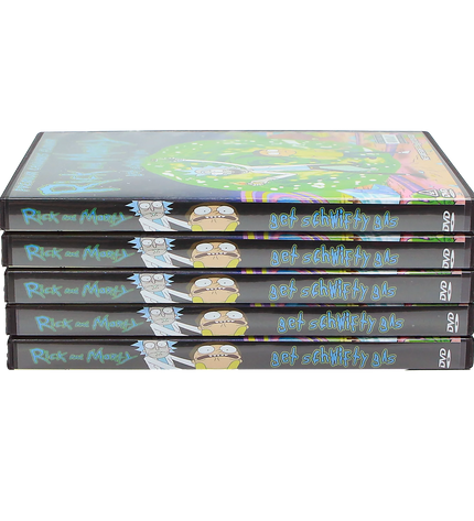5-Pack 3.5g DVD Case & Mylar Bag Combo – Cartoon Space Design