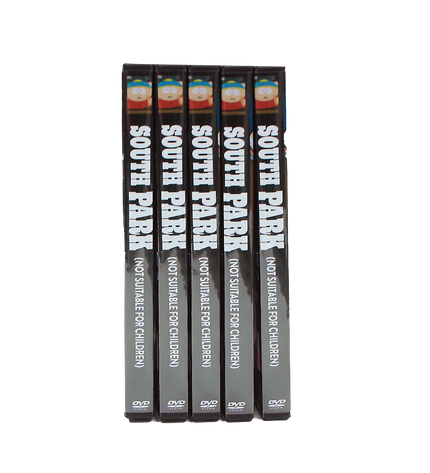 5-Pack 3.5g DVD Case & Mylar Bag Combo – Cartoon Town Design