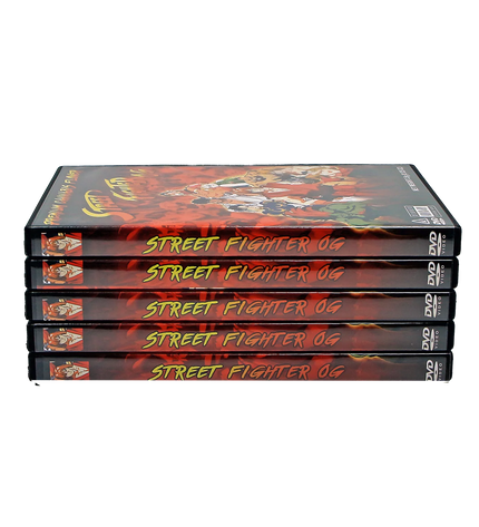 5-Pack 3.5g DVD Case & Mylar Bag Combo – Fighting Game-Inspired Design