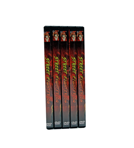 5-Pack 3.5g DVD Case & Mylar Bag Combo – Fighting Game-Inspired Design