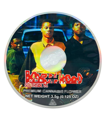 50 Pack 3.5g DVD Shaped Mylar Bags – Street Graphic