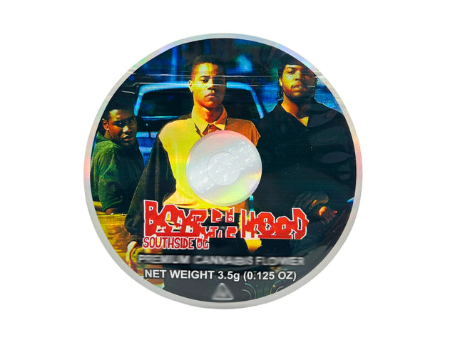 50 Pack 3.5g DVD Shaped Mylar Bags – Street Graphic