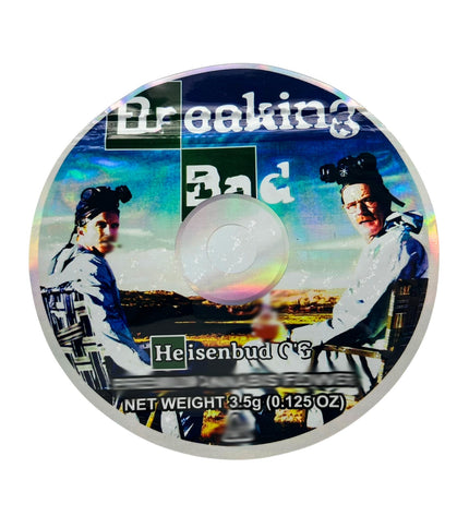 50 Pack 3.5g DVD Shaped Mylar Bags – TV Drama Graphic