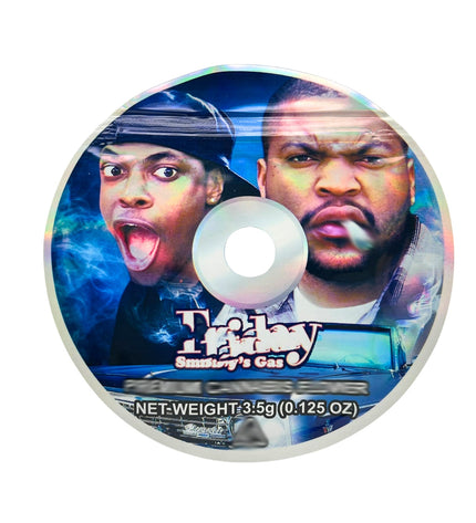 50 Pack 3.5g DVD Shaped Mylar Bags – Comedy Graphic