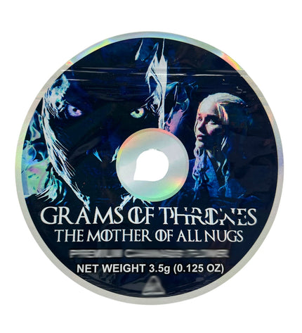 50 Pack 3.5g DVD Shaped Mylar Bags – Fantasy Graphic