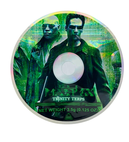 50 Pack 3.5g DVD Shaped Mylar Bags – Sci-Fi Character Graphic