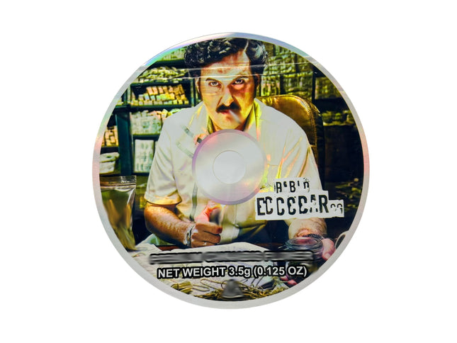 50 Pack 3.5g DVD Shaped Mylar Bags – Character Graphic