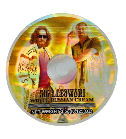 50 Pack 3.5g DVD Shaped Mylar Bags – Classic Comedy Graphic
