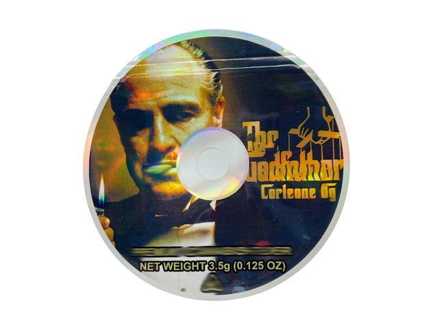 50 Pack 3.5g DVD Shaped Mylar Bags – Classic Character Graphic