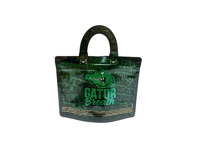 50 Pack 3.5G Handbag-Style Mylar Bags – Gator Breath Design
