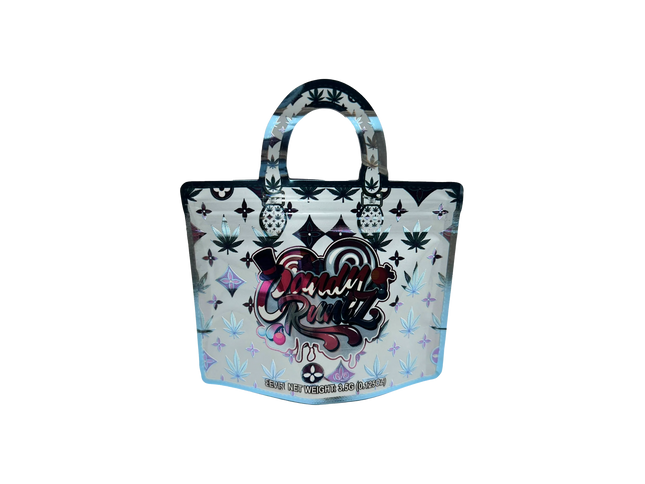 50 Pack 3.5G Handbag-Style Mylar Bags – Candy R Design