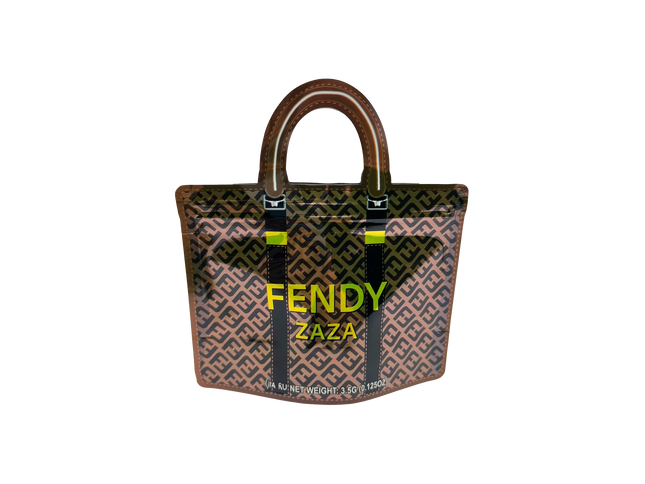 50 Pack 3.5G Handbag-Style Mylar Bags – Fendy Design