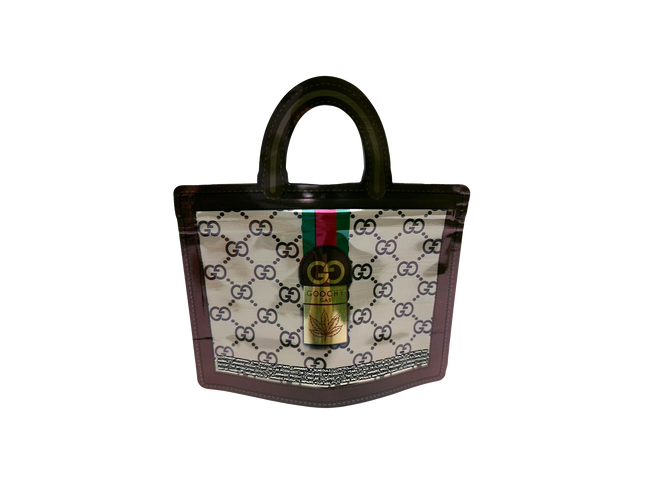 50 Pack 3.5G Handbag-Style Mylar Bags – Goochy Classic Design