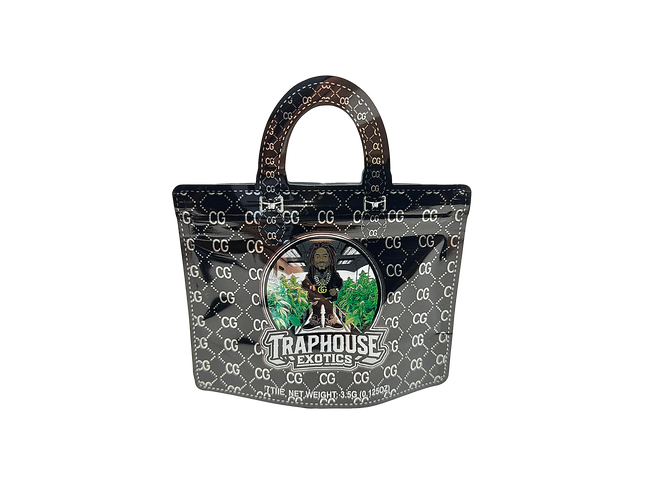 50 Count 4.5 x 3.5 Handbag Style Mylar Bags – Traphouse