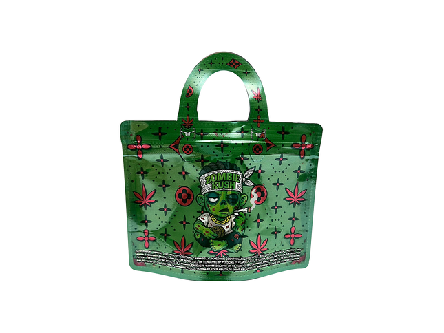 50 Count 4.5 x 3.5 Handbag Style Mylar Bags – Zombie