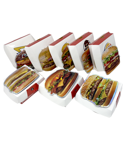 12 Pack - Hamburger-Themed Gift Box Set - ZaDonald’z Cheeseburger