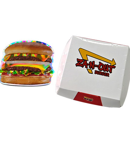 12 Pack - Hamburger-Themed Gift Box Set - Za-N-Out Burger