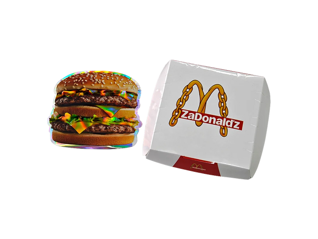 12-Pack Hamburger-Themed Gift Box Set – Classic Burger Design