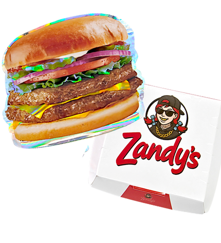 12 Pack - Hamburger-Themed Gift Box Set - Zandy's Burger
