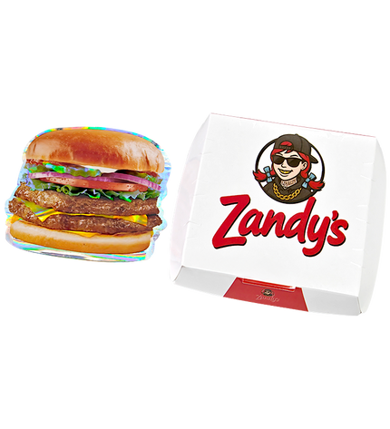 12 Pack - Hamburger-Themed Gift Box Set - Zandy's Burger