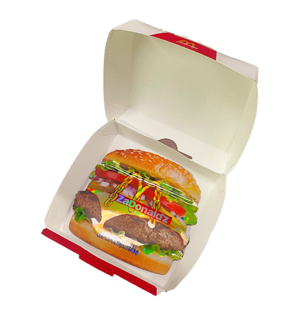 12 Pack - Hamburger-Themed Gift Box Set - ZaDonald’z Double Burger