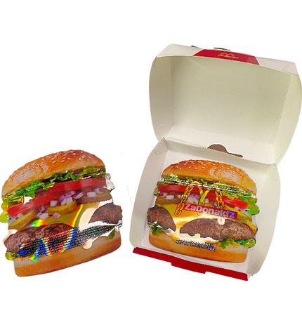 12 Pack - Hamburger-Themed Gift Box Set - ZaDonald’z Double Burger