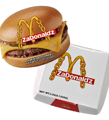12 Pack - Hamburger-Themed Gift Box Set - ZaDonald’z Cheeseburger