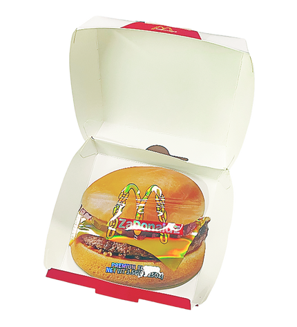 12 Pack - Hamburger-Themed Gift Box Set - ZaDonald’z Cheeseburger
