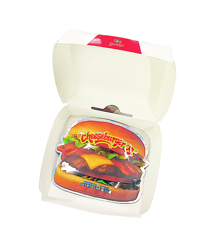 12 Pack - Hamburger-Themed Gift Box Set - Zandy's Cheeseburger Og
