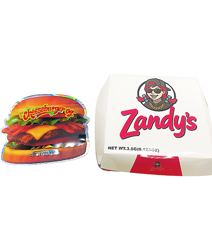 12 Pack - Hamburger-Themed Gift Box Set - Zandy's Cheeseburger Og