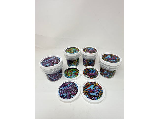 12 Pack Ice Cream Pint Style Storage Jars – Style 001