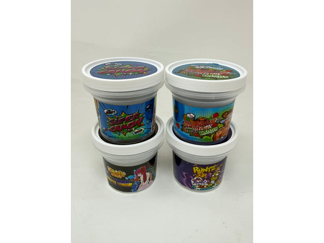 12 Pack Ice Cream Pint Style Storage Jars – Style 006