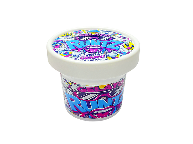 12 Pack Pint-Style Plastic Storage Containers with Lids – Gelato Design