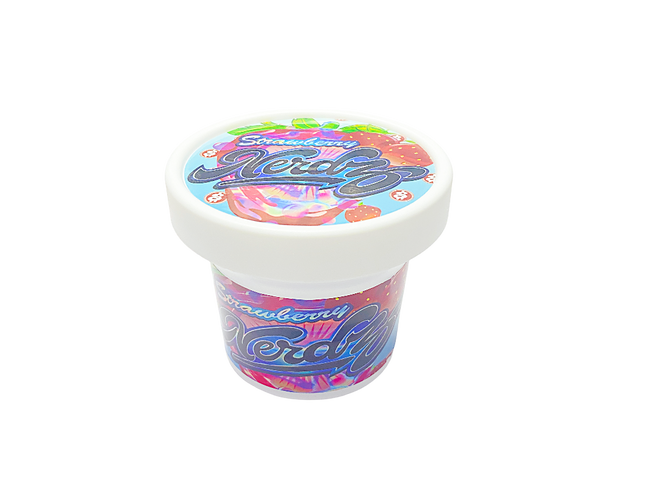 12 Pack Pint-Style Plastic Storage Containers with Lids – Strawberry Design