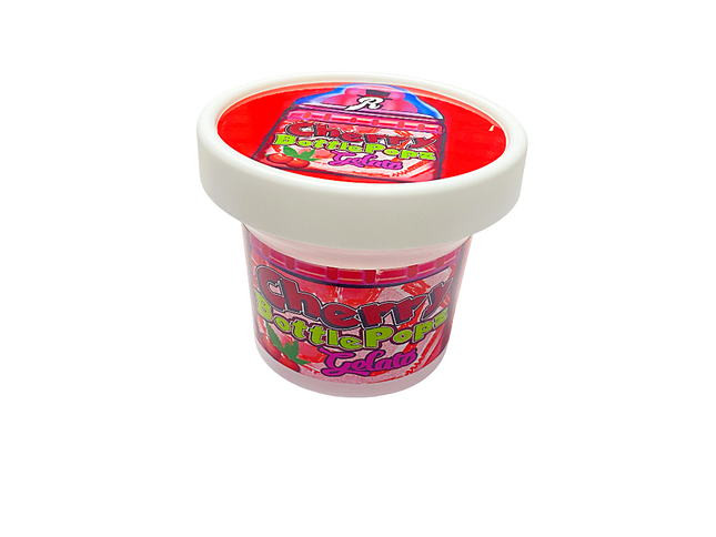 12 Pack Pint-Style Plastic Storage Containers with Lids – Cherry Bottle Design