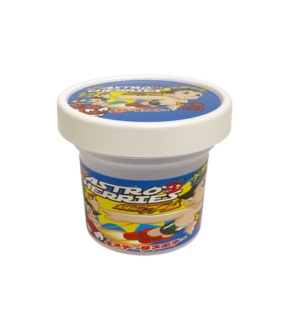 12-Pack Ice Cream Pint Style Containers with Lids & Display Boxes – Wild Berry Design