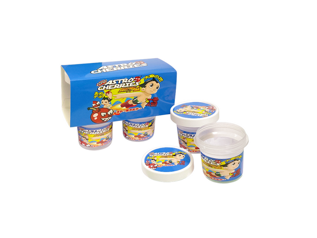 Mylar Kings Astro Cherries Candy Design 12 Pack Ice Cream Pint Containers