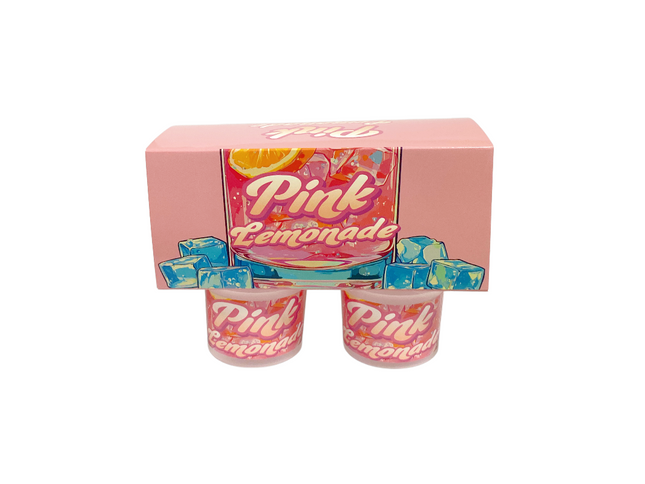 Shop Pink Lemonade Ice Cream Pint Style Containers - 12 Pack | Mylar Kings