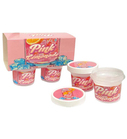 12-Pack Ice Cream Pint Style Containers with Lids & Display Boxes – Colorful Swirl Design