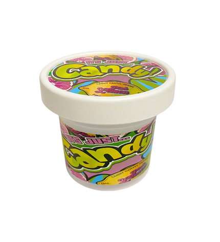 12-Pack Ice Cream Pint Style Containers with Lids & Display Boxes – Pink Lemon Design