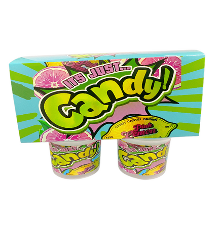 12-Pack Ice Cream Pint Style Containers with Lids & Display Boxes – Pink Lemon Design