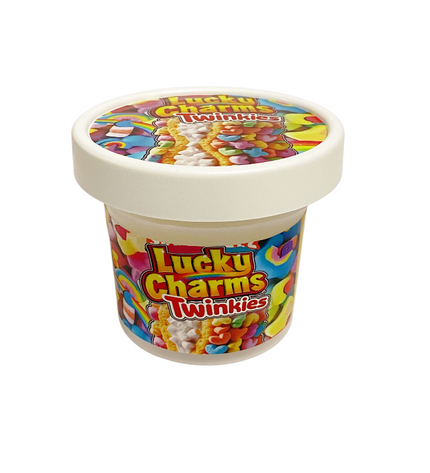12-Pack Ice Cream Pint Style Containers with Lids & Display Boxes – Wild Berry Design